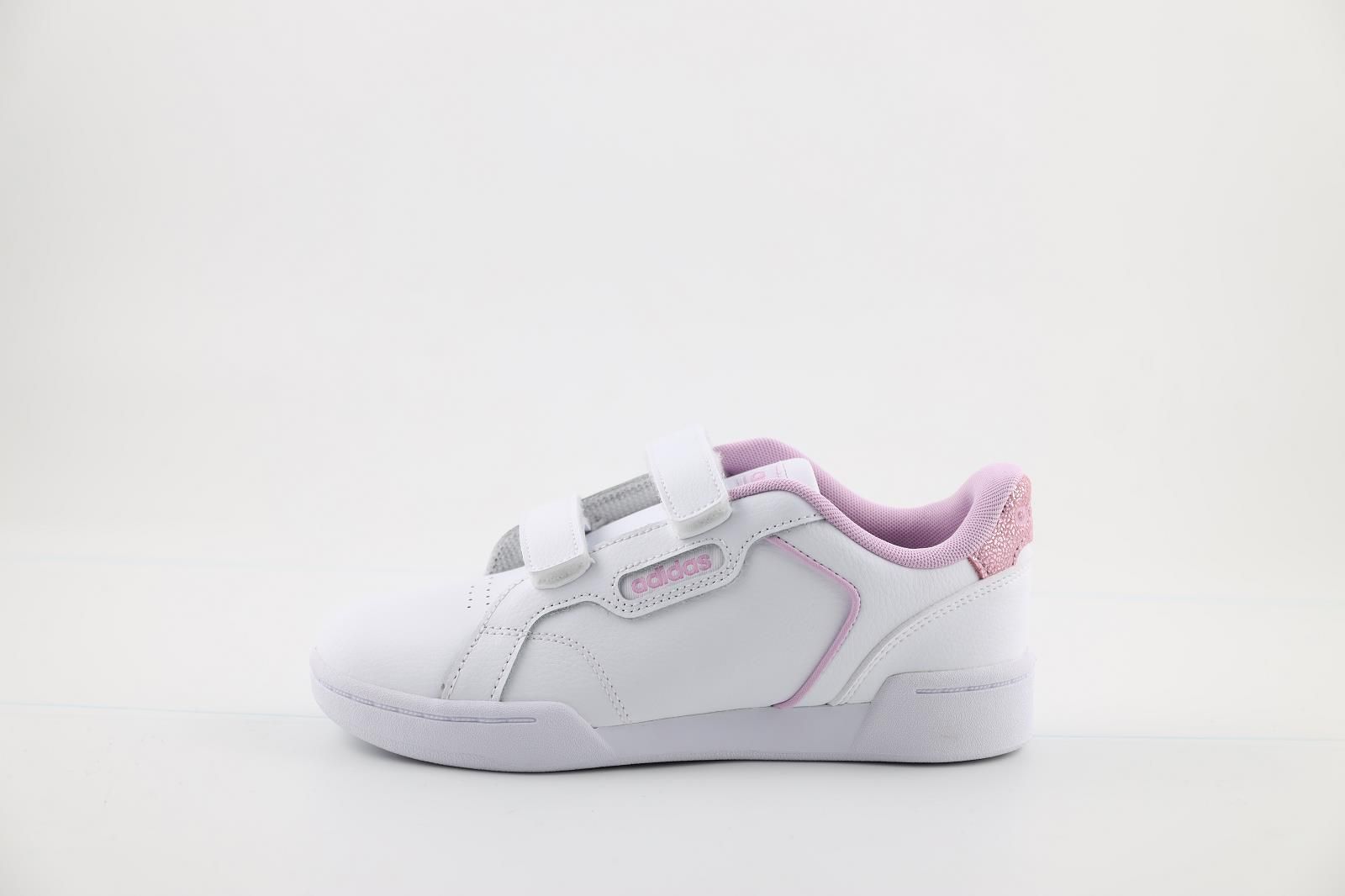 Adidas Sneackers Blanc/Rose enfants (Roguera C - FY9280) - Marques à Suivre