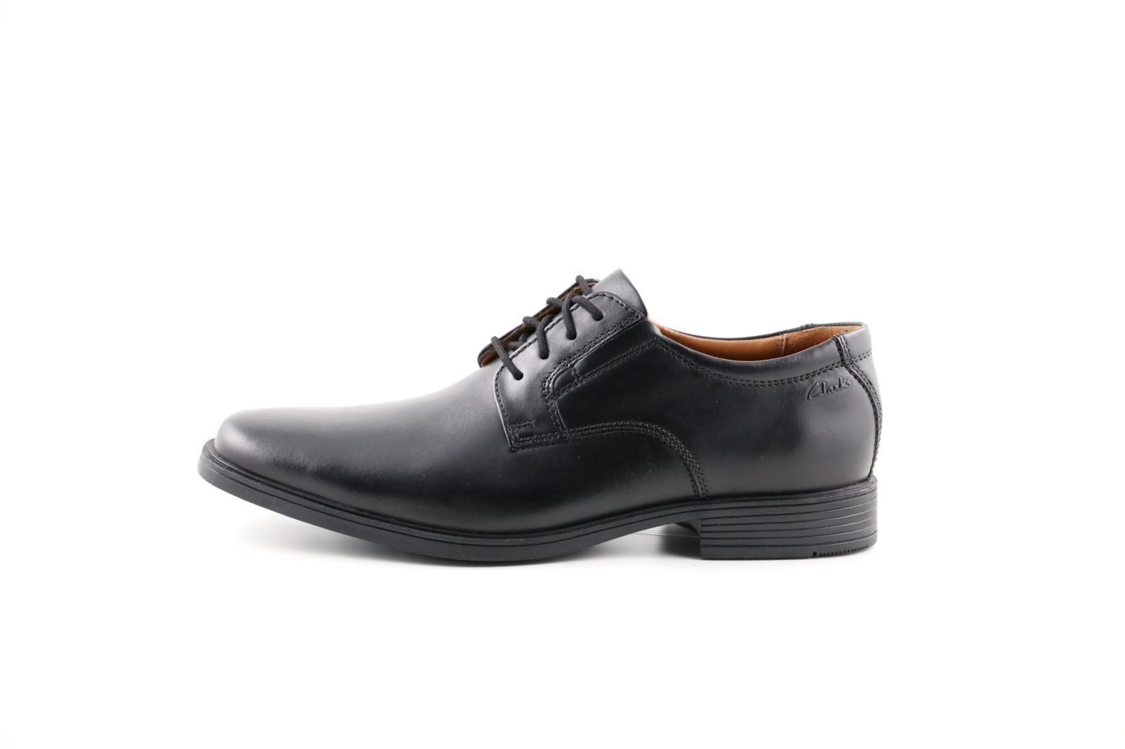 Clarks Chaussures Noir hommes (Tilden Plain - 26110350) - Marques à Suivre