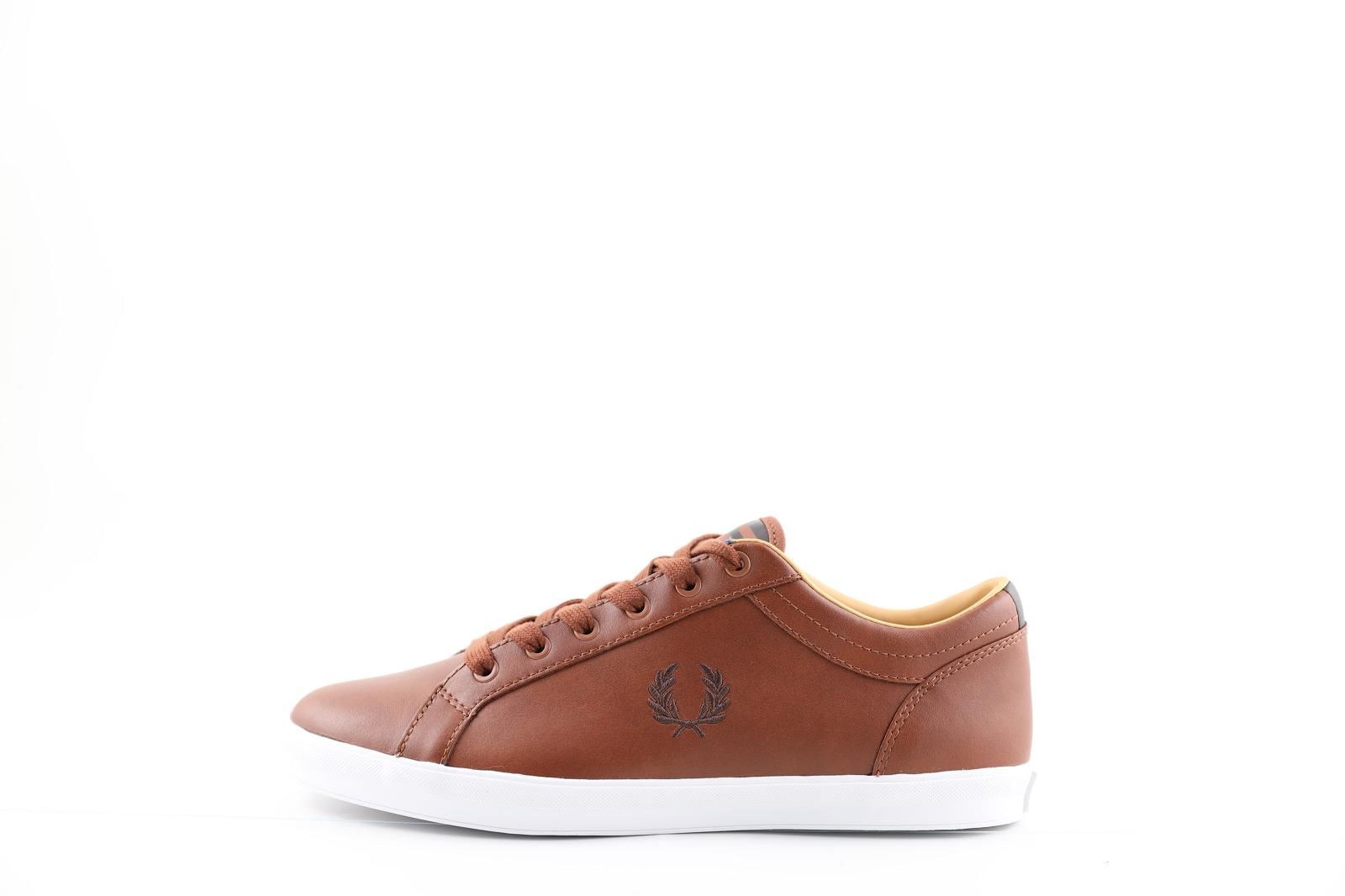 Fred Perry Sneackers Camel hommes (Baseline - B1228) - Marques à Suivre