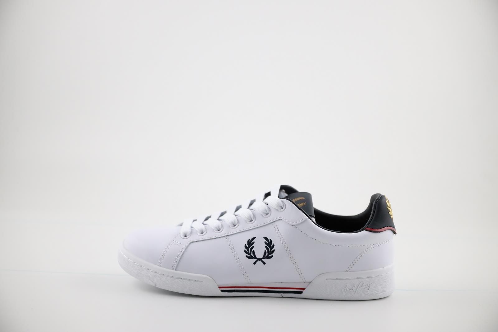 Fred Perry Sneackers Blanc hommes (Laoten - B1252) - Marques à Suivre