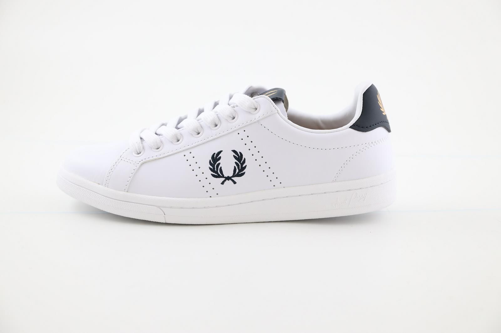 Fred Perry Sneackers Blanc/Jeans hommes (Raviolis - B4321/200) - Marques à Suivre