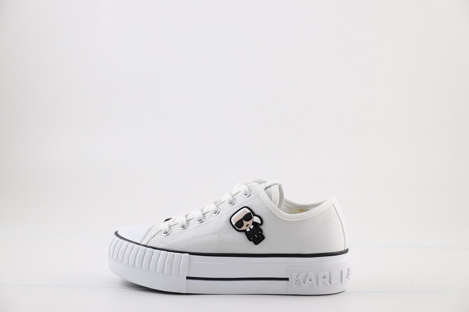 Karl Lagerfeld Sneackers Blanc dames (Kampus - KL60410) - Marques à Suivre
