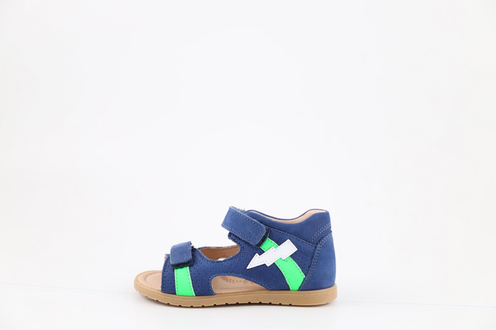 Lunella Sandale Bleu/Vert enfants (Dingo - 20526) - Marques à Suivre