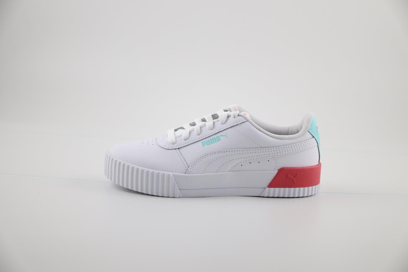 Puma Sneackers Blanc enfants (Carina L Jr - 370677-23) - Marques à Suivre