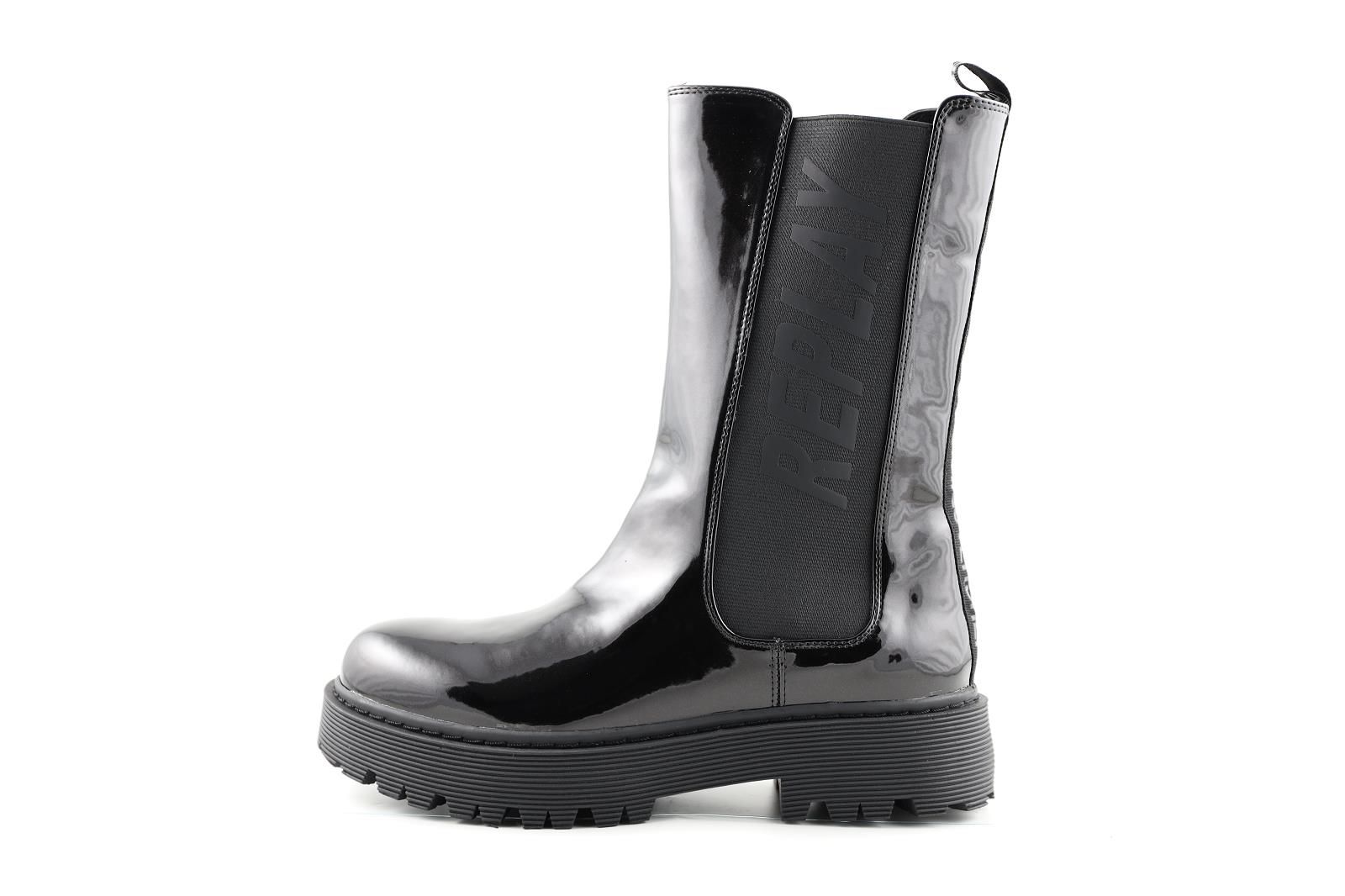 Replay Boots Noir enfants (Alioth - JL200002S/0003) - Marques à Suivre