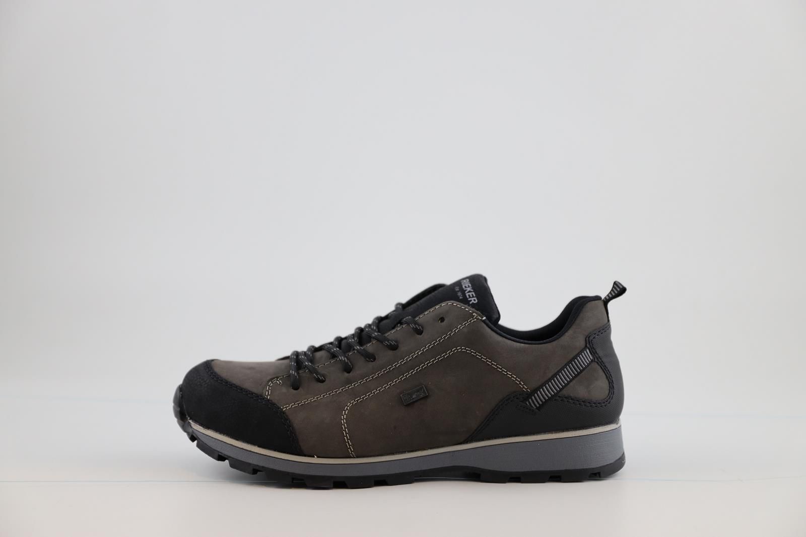 Rieker Chaussures Gris hommes (Namur - B5721-01) - Marques à Suivre