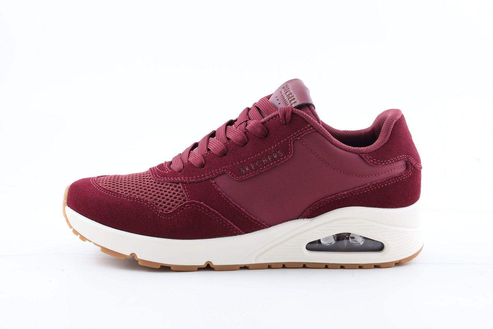 Skechers Sneackers Bordeaux hommes (Vintage - 183365 BURG) - Marques à Suivre