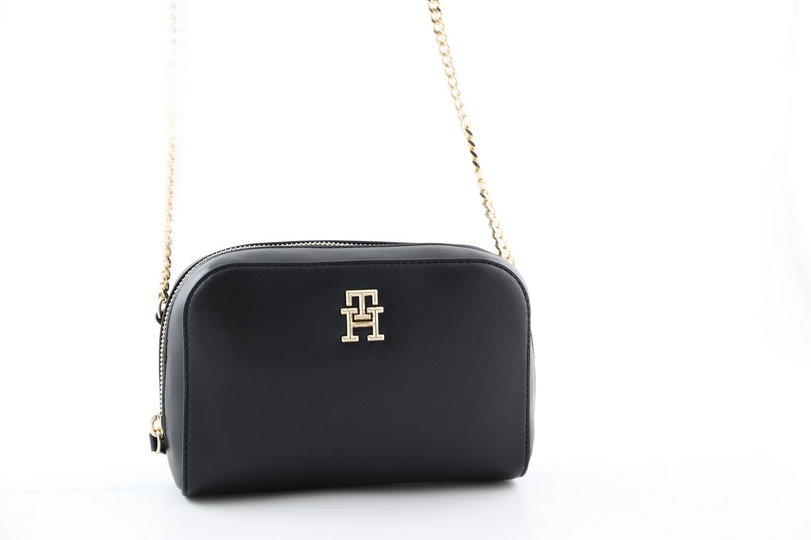 Tommy Hilfiger Sac Noir maroquinerie (Crossover - AW0AW14871BDS) - Marques à Suivre