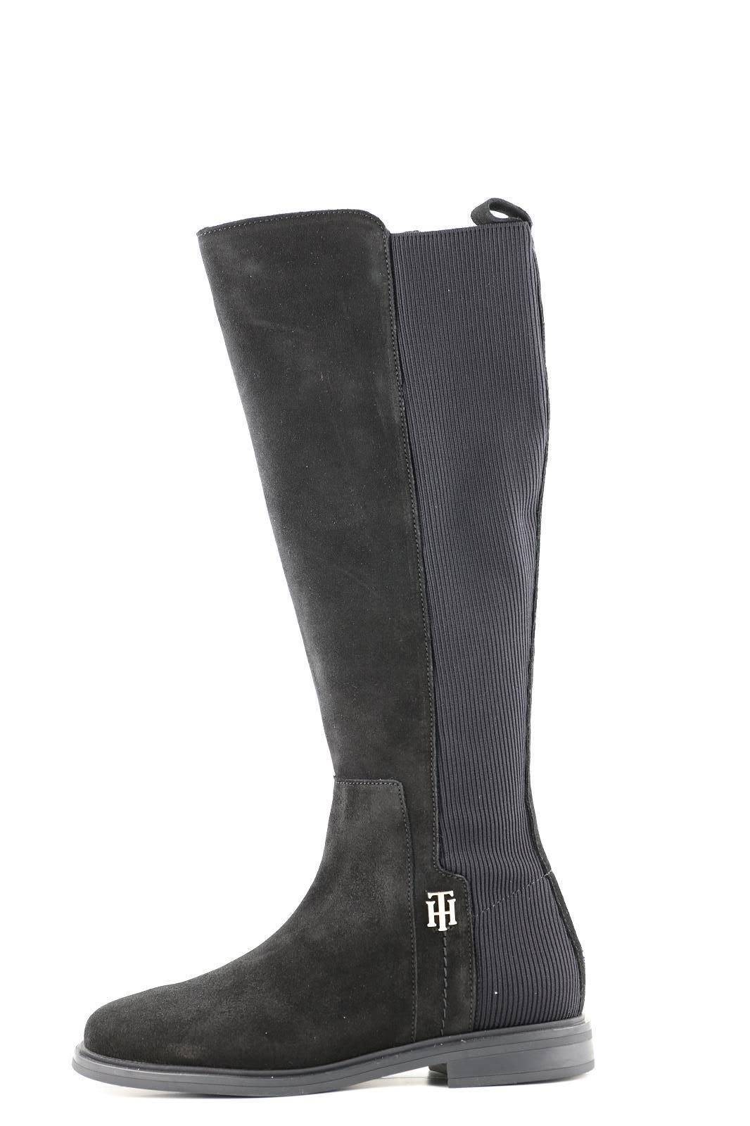 Tommy Hilfiger Boots Noir dames (Sajou - FW05992-BDS) - Marques à Suivre